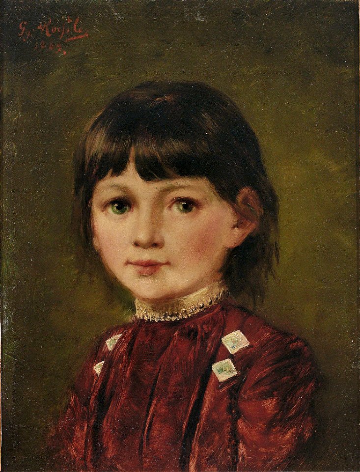 Georg Rößler Kinderportrait Josy von Gimmi