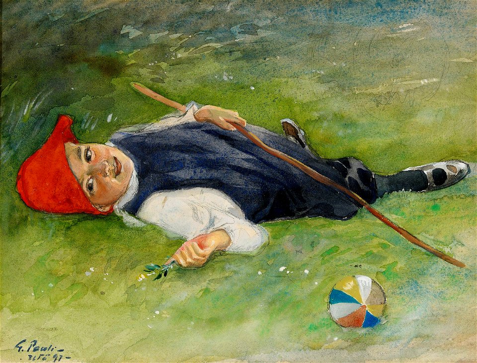 Georg Pauli-Göran i gröngräset