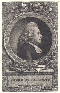 Georg Wolfgang Panzer Kupferstich