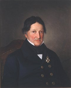 Georg Sverdrup malt av Adolph Tidemand - Eidsvoll 1814 - EM.00668 crop