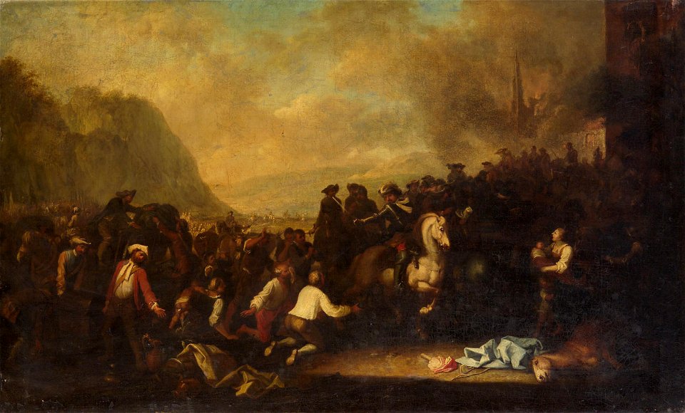 Georg Philipp Rugendas - Reiterszene - GG 1172 - Kunsthistorisches Museum