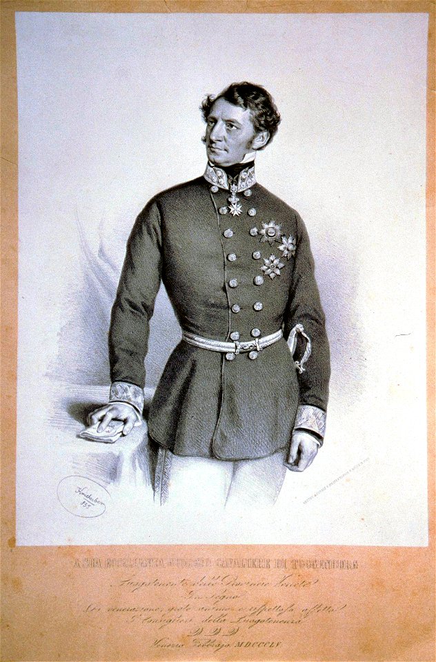 Georg von Toggenburg Litho