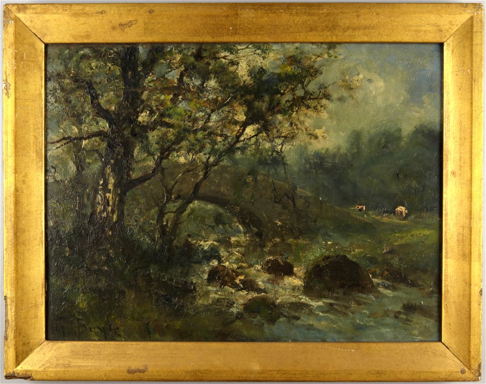 George A. Boyle - Bridge at Fortingall, Perthshire, Scotland - y1963-13 - Princeton University Art Museum