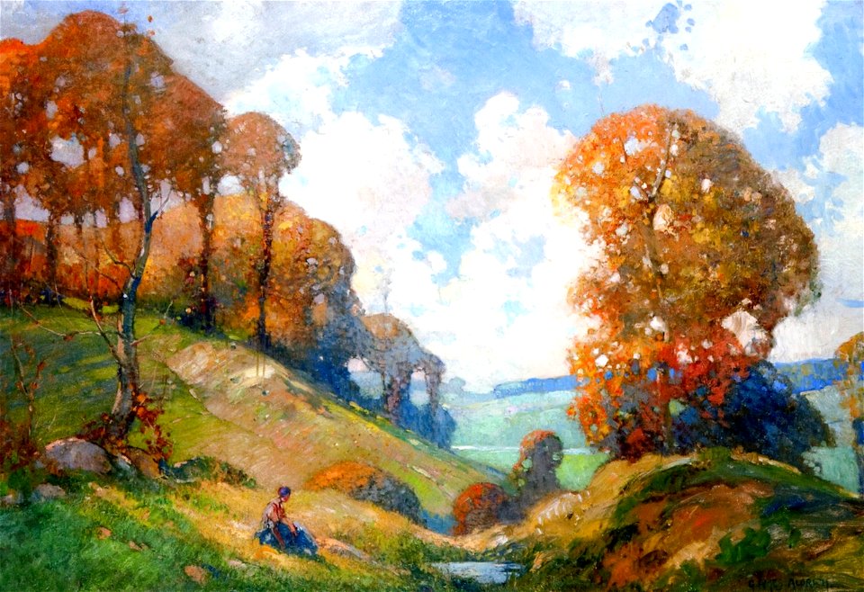 George Ames Aldrich Normandy Landscape
