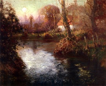 George Ames Aldrich Le Soir, River Elaune