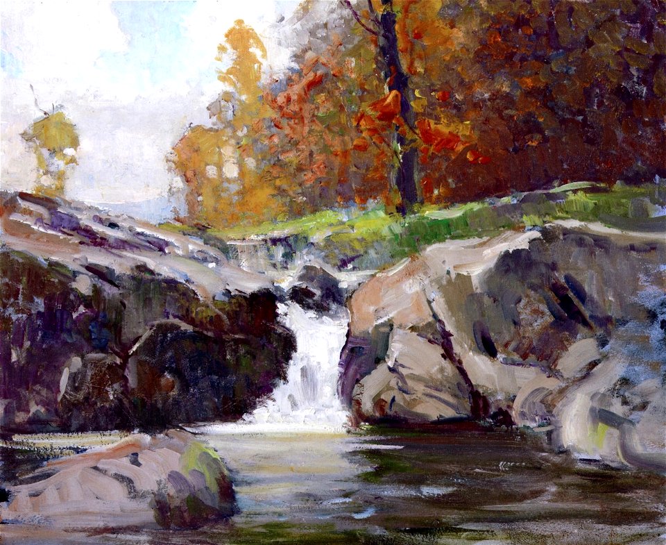 George Ames Aldrich Mountain River 2