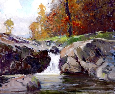 George Ames Aldrich Mountain River 2