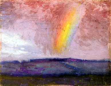 George Ames Aldrich Rainbow. Free illustration for personal and commercial use.