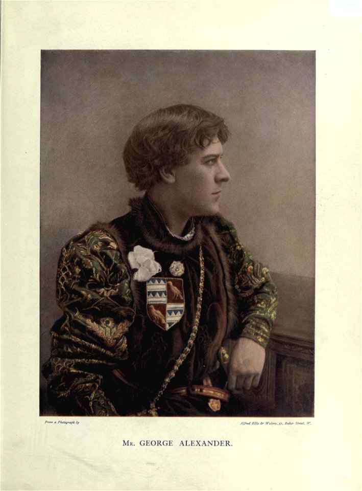 George Alexander. Alfred Ellis & Walery