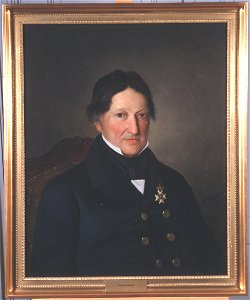 Georg Sverdrup malt av Adolph Tidemand - Eidsvoll 1814 - EM.00668