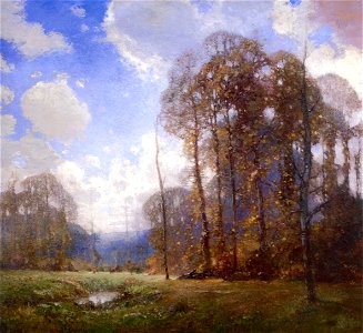 George Ames Aldrich Pastoral Scene