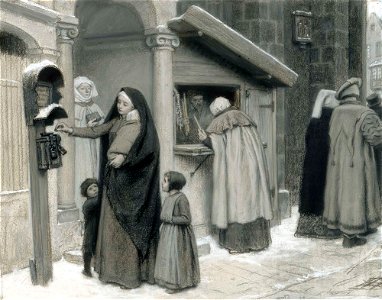 Georg von Rosen - Lesken ropo - A I 647 - Finnish National Gallery
