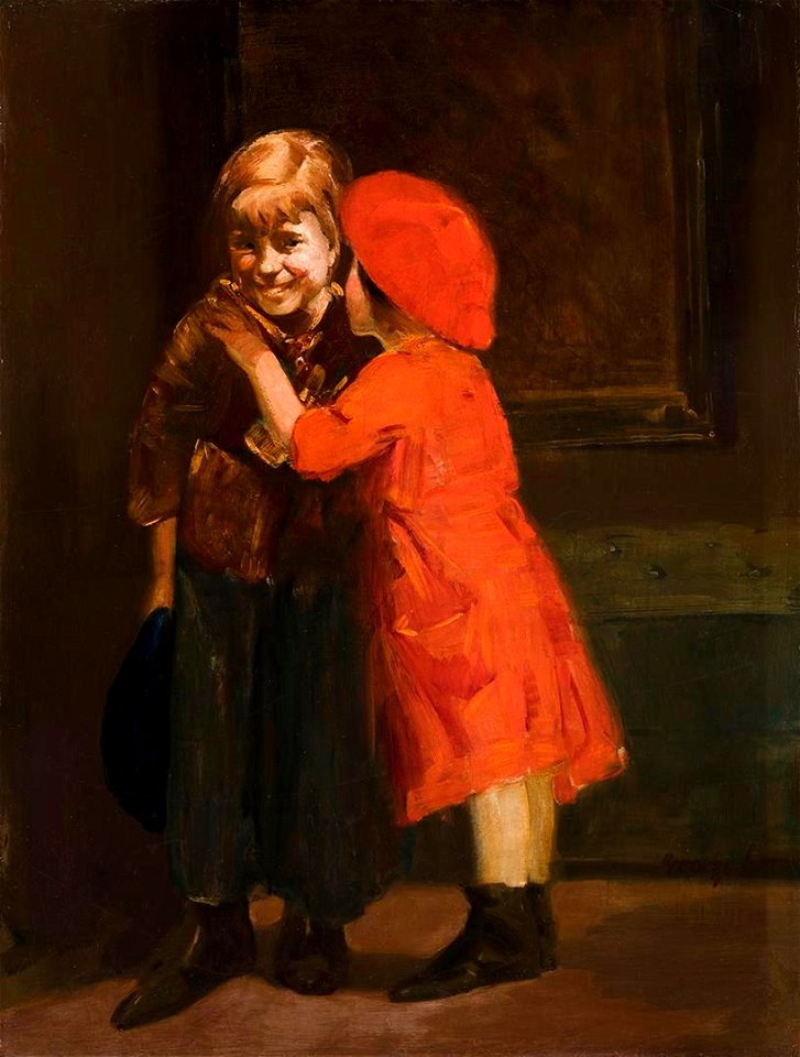 George Benjamin Luks - In the Corner - 2014.34 - Crystal Bridges Museum of American Art