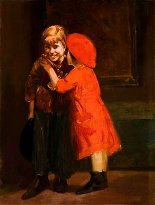 George Benjamin Luks - In the Corner - 2014.34 - Crystal Bridges Museum of American Art