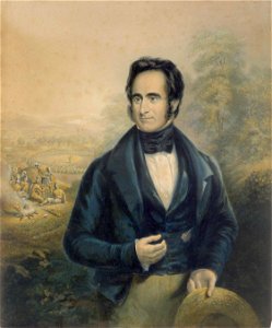 George Baxter, The Reverend Robert Moffat, 1 April 1843