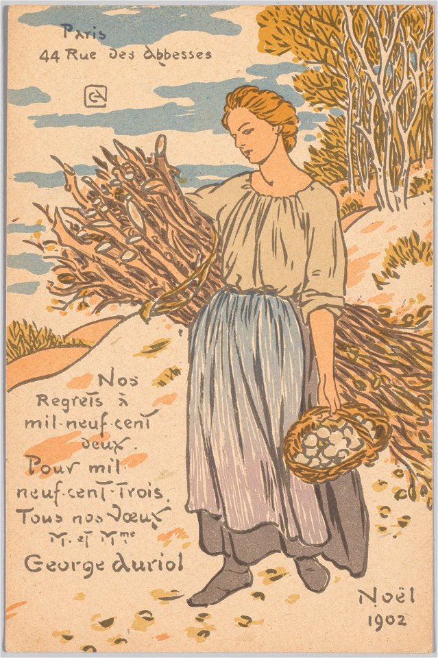 George Auriol (French, 1863-1938) - Noel - 2016.92 - Cleveland Museum of Art
