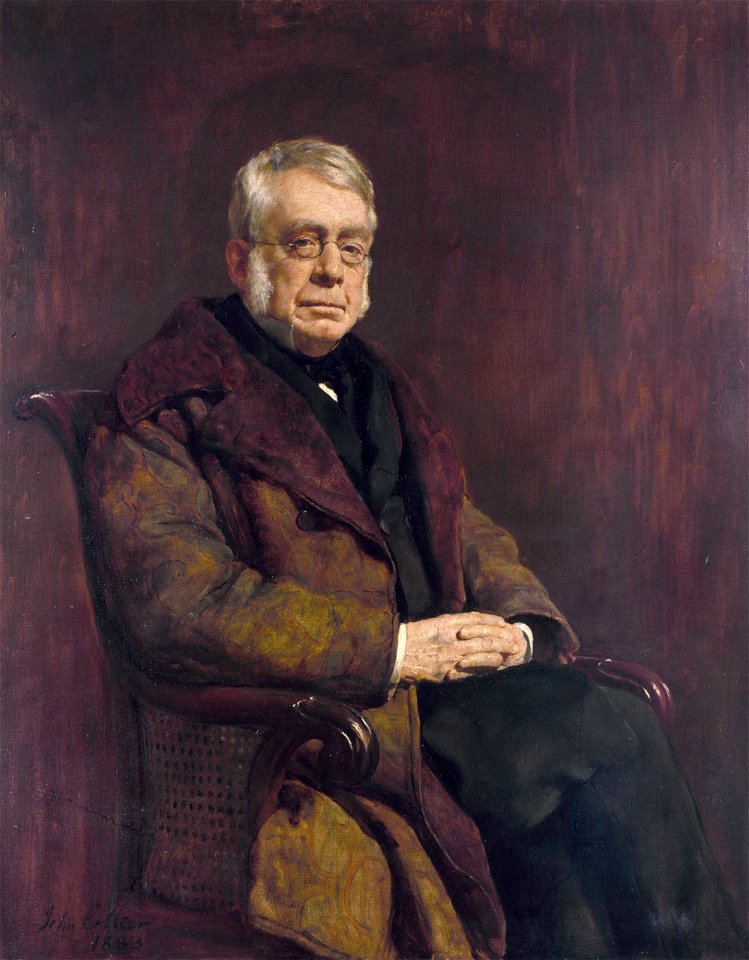 George Biddell Airy (1801-1892), by John Collier
