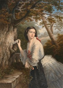 George Baxter- The Lover’s Letter Box