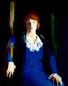 George Bellows - Portrait of Florence Pierce - 74.255 - Museum of Fine Arts, Houston