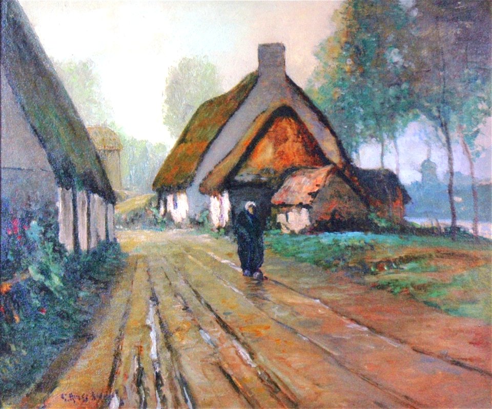 George Ames Aldrich George Ames Aldrich After the Rain, Rysoord, Holland
