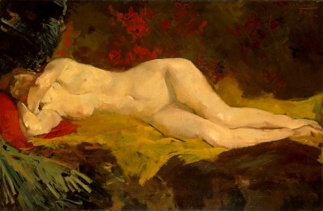 George Breitner - Reclining Nude