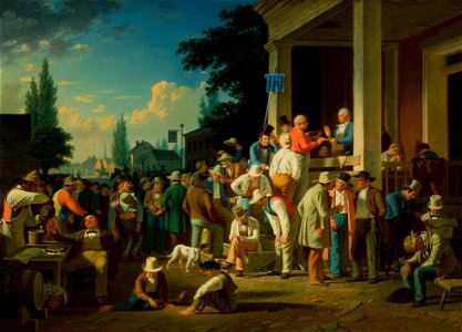 George Caleb Bingham - The County Election - 44-2001 - Saint Louis Art Museum