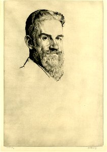 George Bernard Shaw by William Strang 1907