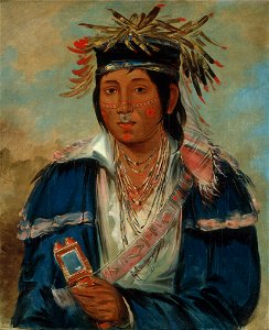 George Catlin - Kee-mo-rá-nia, No English, a Dandy - Google Art Project