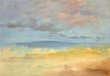 George Catlin - Landscape Background - 1985.66.495-U - Smithsonian American Art Museum