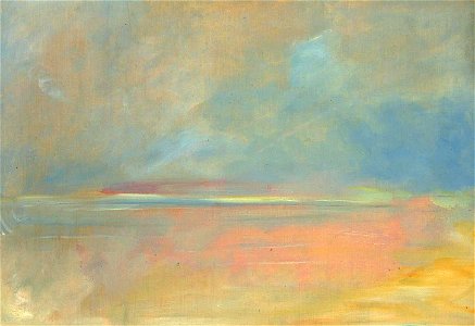 George Catlin - Landscape Background - 1985.66.558-U - Smithsonian American Art Museum
