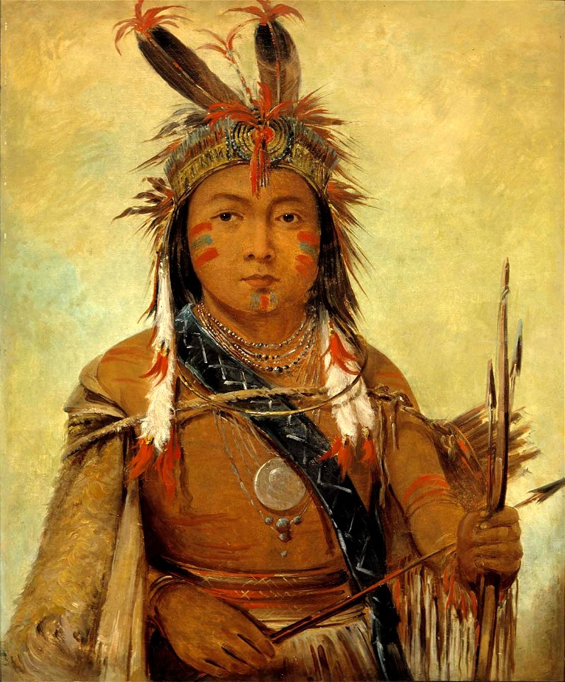 George Catlin - Ud-je-jock, Pelican, a Boy - 1985.66.538 - Smithsonian American Art Museum