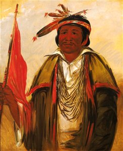 George Catlin - Ke-chím-qua, Big Bear - 1985.66.243 - Smithsonian American Art Museum
