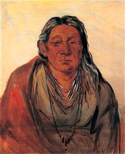 George Catlin - Wah-pe-séh-see, Mother of the Chief - 1985.66.247 - Smithsonian American Art Museum