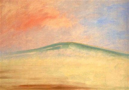 George Catlin - Landscape Background - 1985.66.594-U - Smithsonian American Art Museum. Free illustration for personal and commercial use.