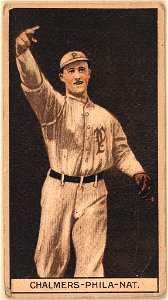 George Chalmers, Philadelphia Phillies, baseball card portrait LCCN2008677993