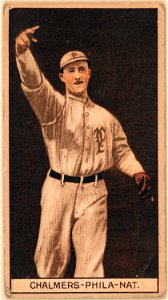 George Chalmers, Philadelphia Phillies, baseball card portrait LCCN2008677993