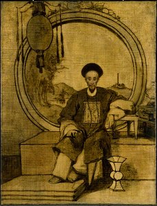 George Chinnery (1774-1852) - How Qua, Senior Hong Merchant at Canton, China - N05369 - National Gallery