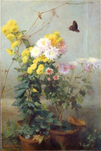 George Cochran Lambdin - Autumn Sunshine - 1978.68 - Smithsonian American Art Museum