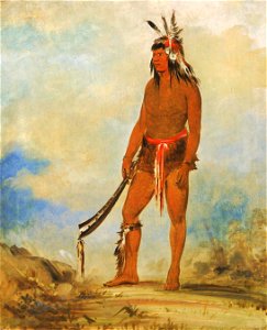 George Catlin - Won-de-tów-a, The Wonder - 1985.66.208 - Smithsonian American Art Museum