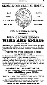George Commercial Hotel, Leicester