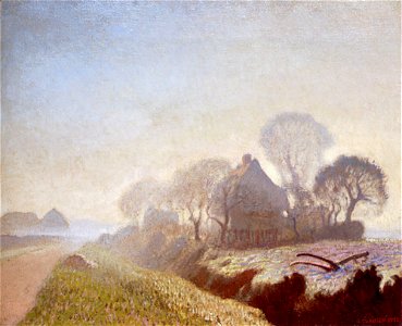 George Clausen - Morning in November