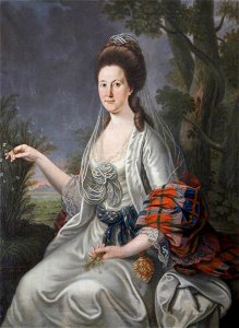 George Chalmers (c.1720-c.1791) - Mary Macdonald (1738–1815), Mrs Chichester - 987423 - National Trust