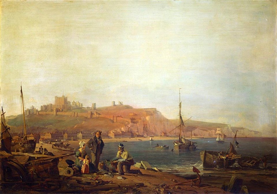 George Chambers (1803-40) - A View of Dover - RCIN 405276 - Royal Collection