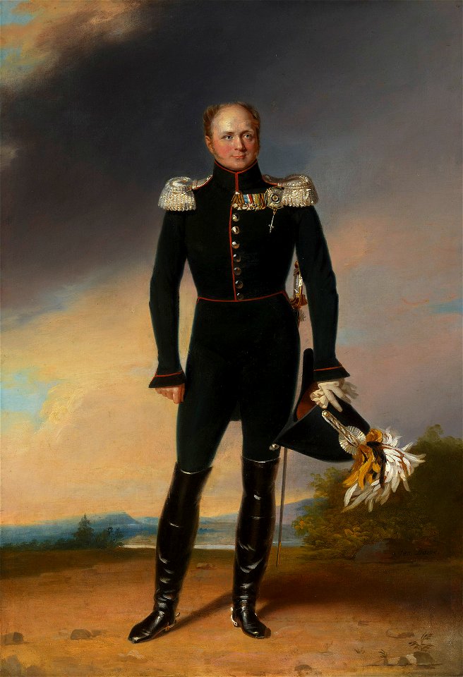 George Dawe (1781-1829) - Alexander I, Emperor of Russia (1777-1825) - RCIN 400570 - Royal Collection