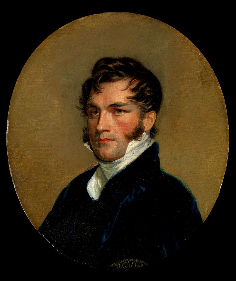 George Dawe (1781-1829) - Leopold, Prince of Saxe-Coburg-Saalfeld, later Leopold I, King of the Belgians (1790-1865) - RCIN 406340 - Royal Collection