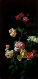 George Cochran Lambdin - Rose - 1972.112 - Yale University Art Gallery