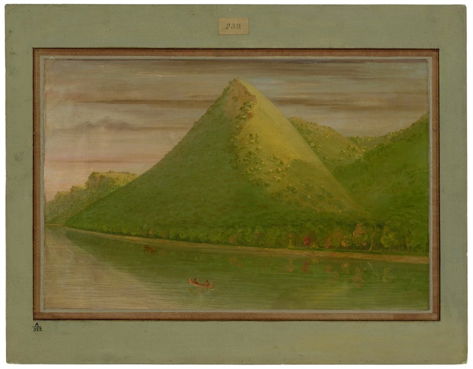 George Catlin - View of Pike's Tent - 1965.16.195 - National Gallery of Art