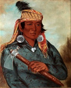 George Catlin - Wáh-pe-say, The White - 1985.66.250 - Smithsonian American Art Museum