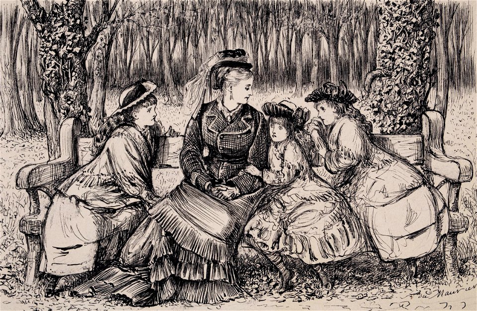 George Du-Maurier-98267 - A Happy Thought that never occurred - 1875