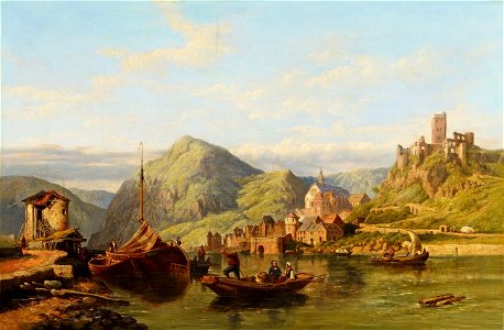 George Clarkson Stanfield Beilstein an der Mosel